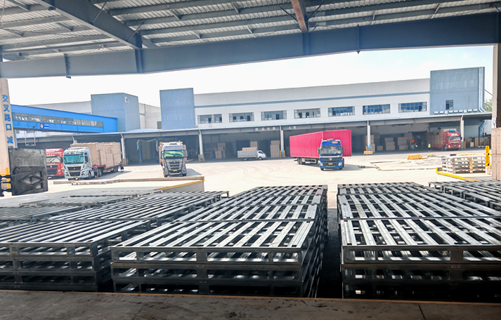 重型鋼制貨物托盤在自動化倉庫中的應用